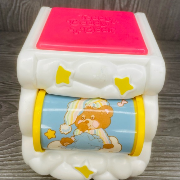 Vintage Fisher Price Teddy Beddy Bear Jack in the Box Musical Baby Toy 1987 - Picture 3 of 16